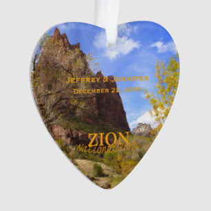 Parc national de Zion, automne, ornement personnal