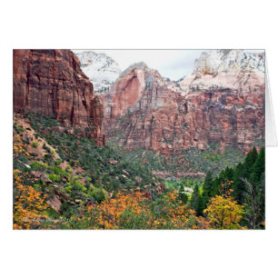 Parc national de Zion Canyon