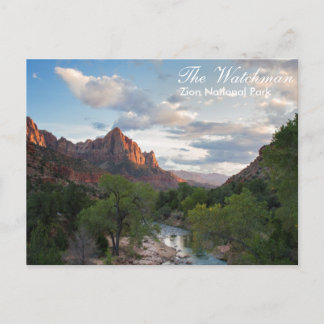 Parc national de Zion - la carte postale de