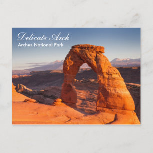 Parc national des Arches - Carte postale de l'Arc