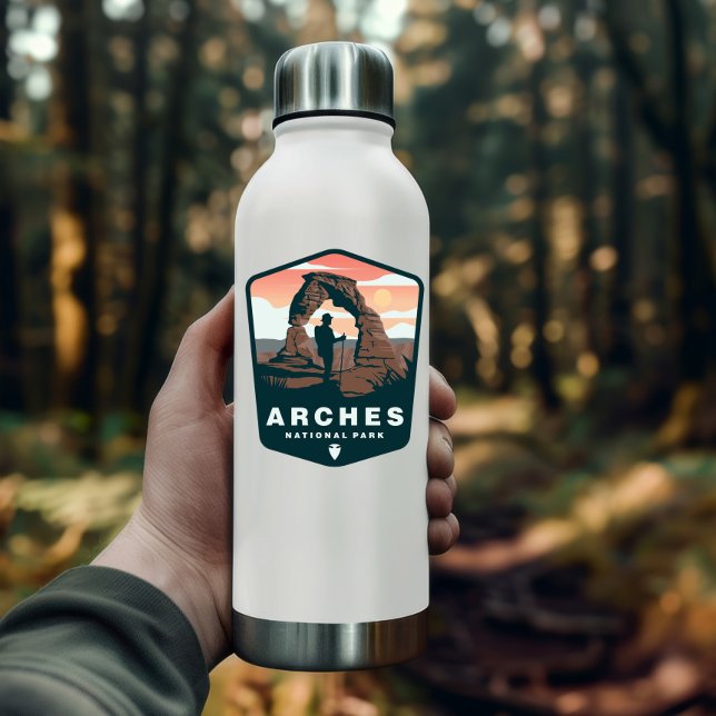 Parc national des Arches Vintage | Sticker Die-Cut (Arches National Park Sticker)