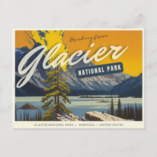 Parc national des Glaciers, Montana Carte postale