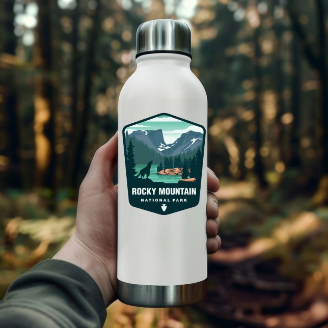 Parc national des Rocheuses | Sticker Die-Cut (Rocky Mountain National Park Sticker)