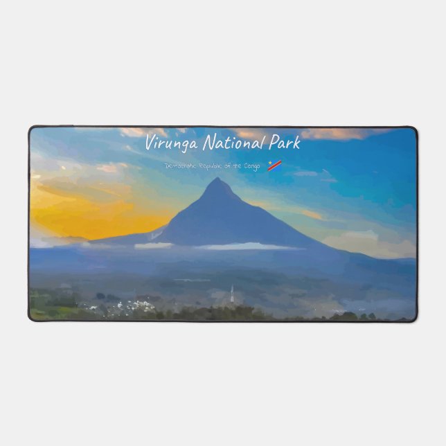 Parc national des Virunga, RD Congo - Volcan (Recto)