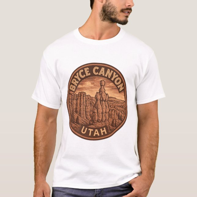 Parc national du Bryce Canyon Utah T-Shirt (Devant)