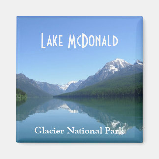 Parc national du Glacier du lac McDonald Magnet