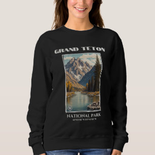 Parc national du Grand Teton, Wyoming Sweatshirt