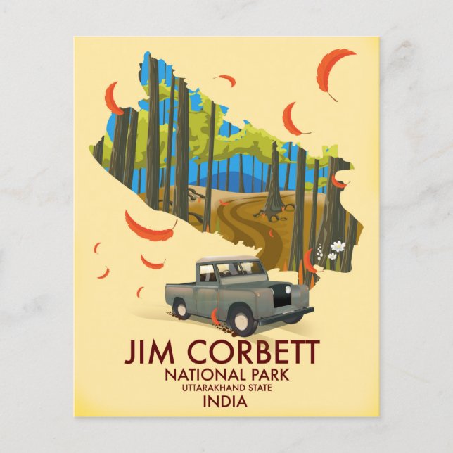 Parc national Jim Corbett, État d'Uttarakhand (Devant)