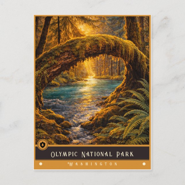 Parc national Olympique | Carte postale ancienne (Devant)