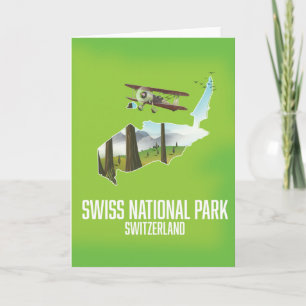 Parc national suisse, carte de Suisse