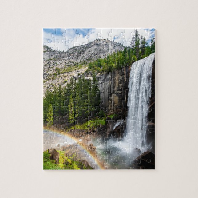 Parc national Yosemite Chutes vertes Puzzle (Vertical)