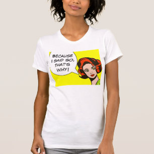 Parce Que Je L'Ai Dit, C'Est Un T-Shirt De Livre C