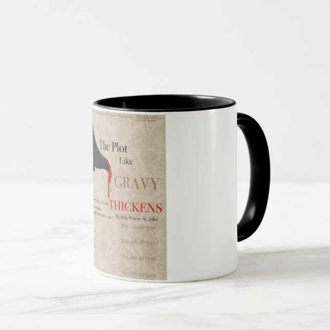 Parcelle Comme Gravy épaisse MUG (Devant droit)
