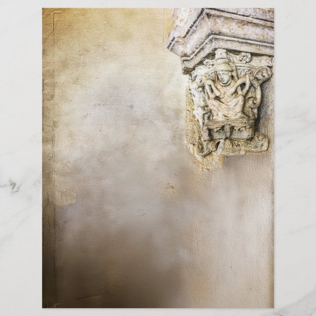 Parchemin Moyen Age Vintage (Devant)