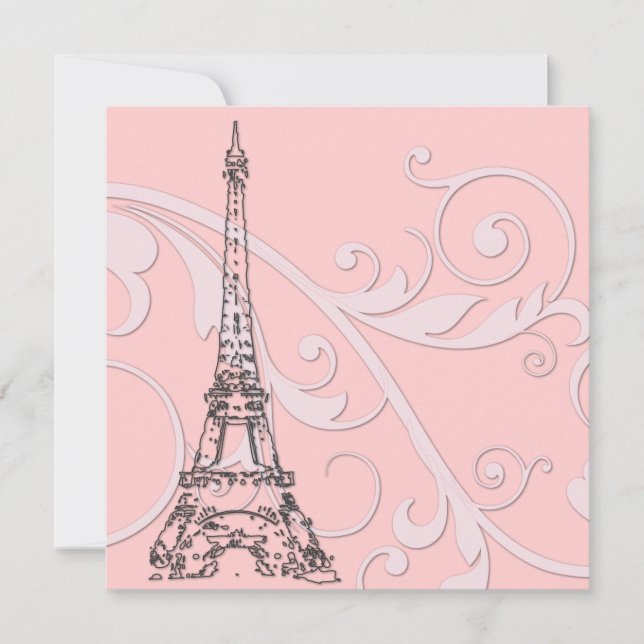 Parchemins et tour Eiffel (Devant)