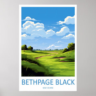 Parcours de golf Bethpage Black impression d'art m