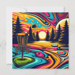 Parcours de golf cool Disk à Sunset