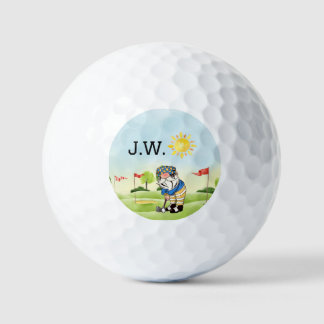 Parcours de golf sur mesure balles de golf avec Gn