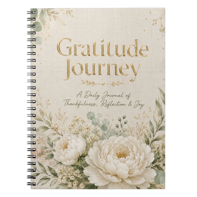 Parcours de Gratitude | Journal de Gratitude Quoti (Devant)