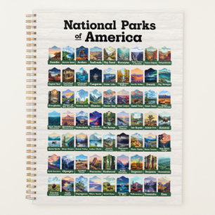 Parcs nationaux des États-Unis d'Amérique USA