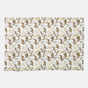 Parcs nationaux Faune Serviette à thé