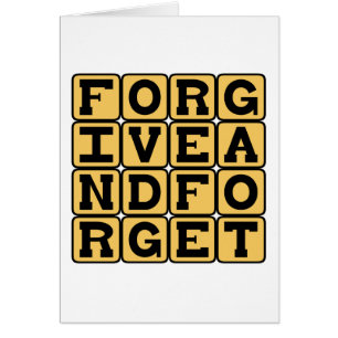 Pardonner et oublier, expression allittéraire