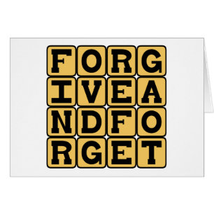 Pardonner et oublier, expression allittéraire