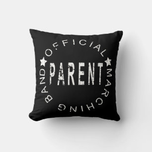 "Parent officiel de la fanfare Coussin à jeter