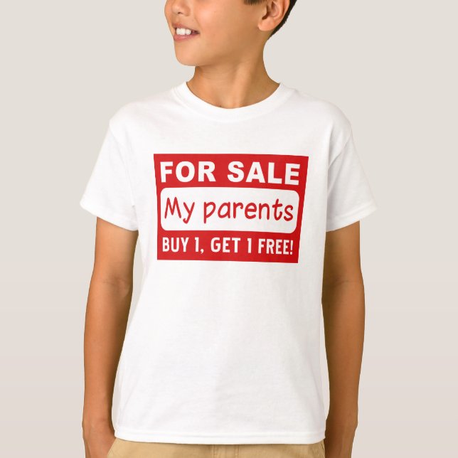 PARENTS À VENDRE chemises et vestes (Devant)