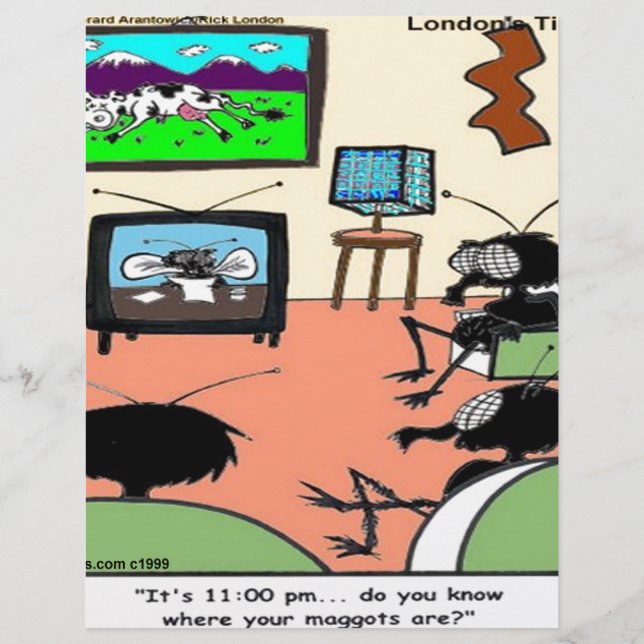 Parents insectes drôle dessin animé (Devant)