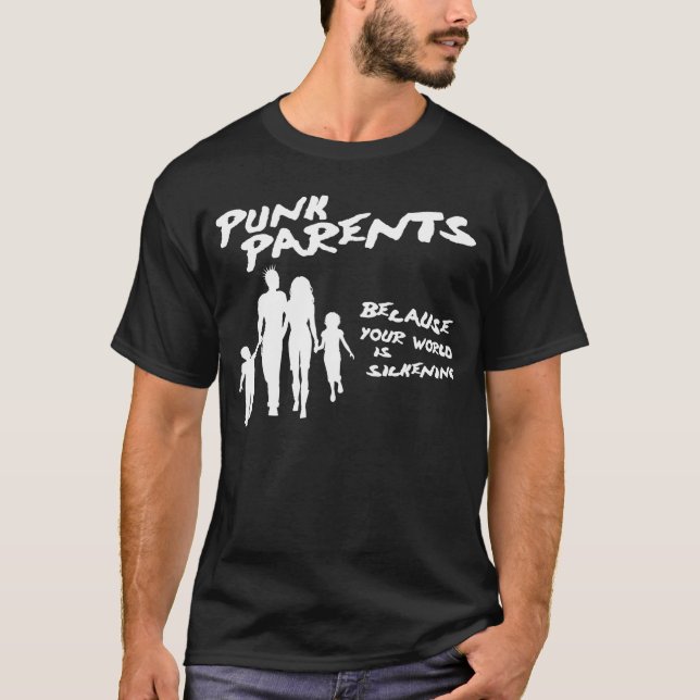 Parents punks : Votre T-shirt du monde (Devant)