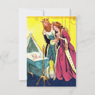 parents royaux et invitation baby shower royal pou