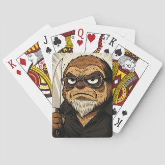 Paresseux Agité 52 Blocs Cartes à Jouer Phil Elmor