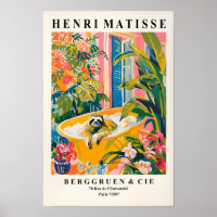 Paresseux dans la baignoire Impression d'art, Impr
