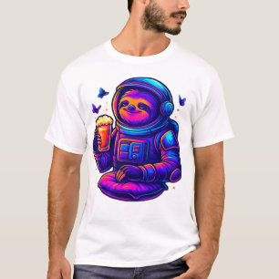 Paresseux néon � Ne pas se précipiter T-Shirt esse