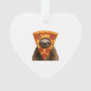 Paresseux pizza drôle étrange blague mème mignon j