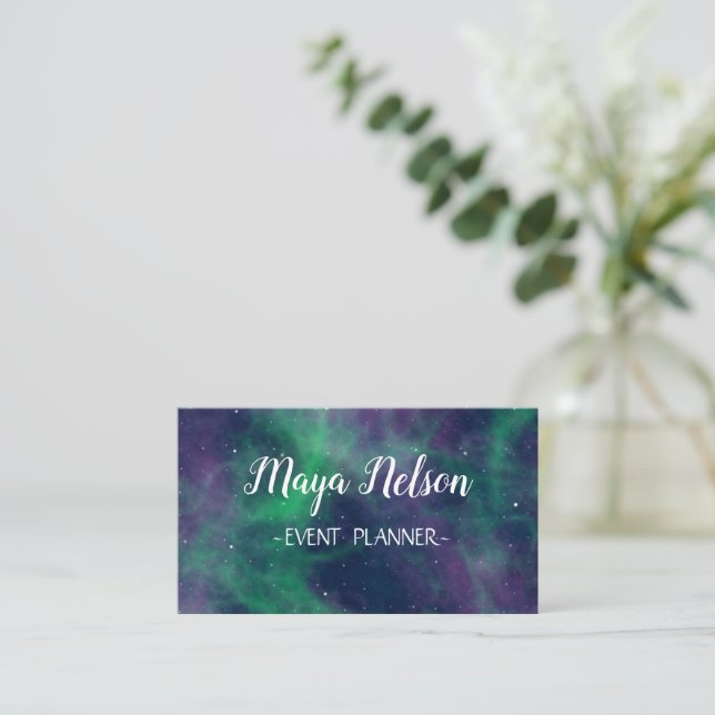 Parfait, Carte de visite de luxe Galaxy (Debout devant)