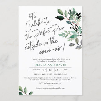 Parfait Couples Couples Douche Invitation - Verdur