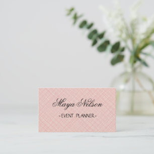 Parfait, Luxueux Carte de visite rose