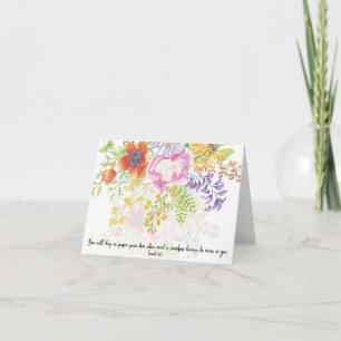 Parfaite paix florale aquarelle de printemps