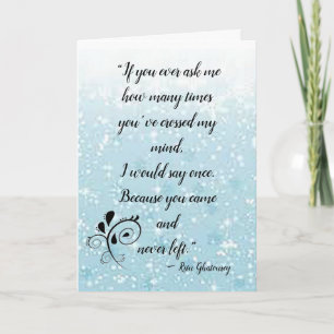 “Parfaitement Ensemble” Carte d'Amour