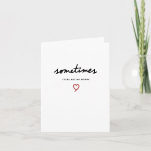 Parfois Il N'Y A Pas De Carte De Mots