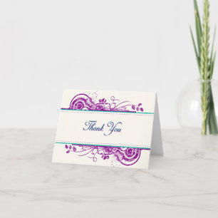 Parfum - Carte de remerciements Art