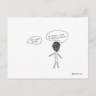 parfum de carte postale humour