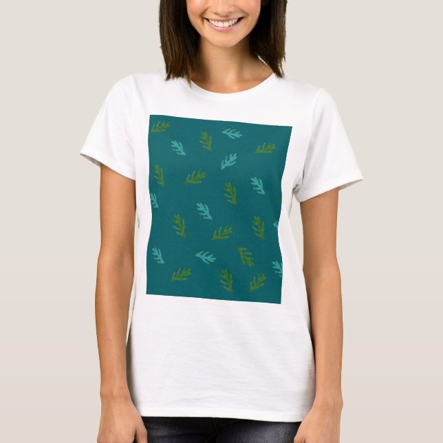 Parfum de Noël d'un T-shirt forestier (Devant)