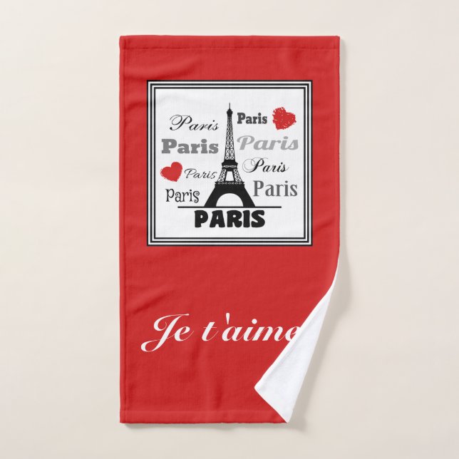 Paris (Serviette à main)