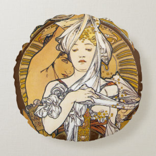 Paris 1900, Coussin Alphonse Mucha