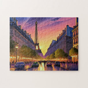 Paris Art 2 Skyline Art Photo Puzzles Paris France