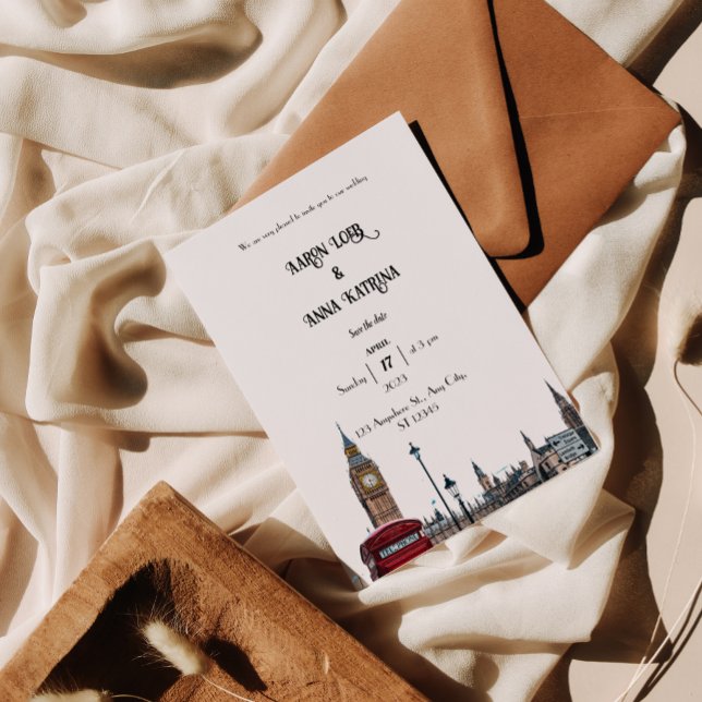 Paris Art Faire-part de mariage (Créateur téléchargé)