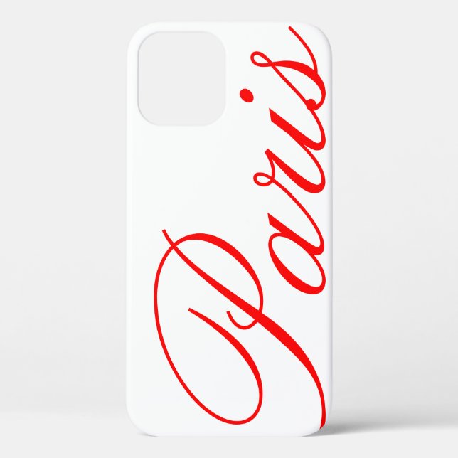 Paris - beau coque élégant (Verso)